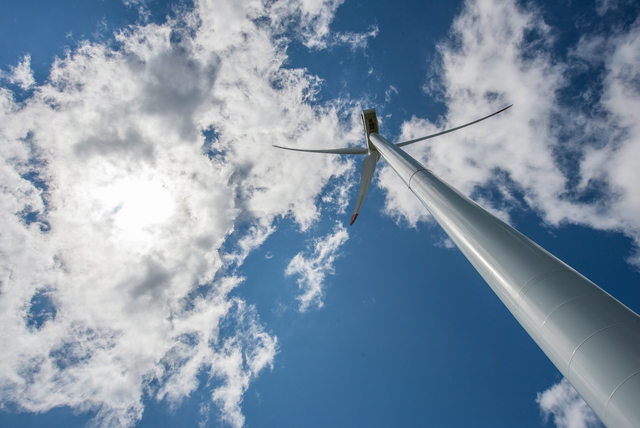 Windturbinen auf dem Mont-Crosin. © Adrian Moser